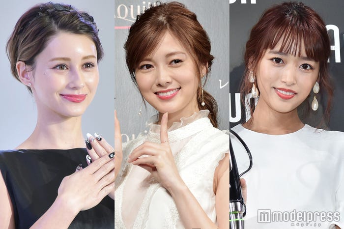 ダレノガレ明美、白石麻衣、近藤千尋 (C)モデルプレス
