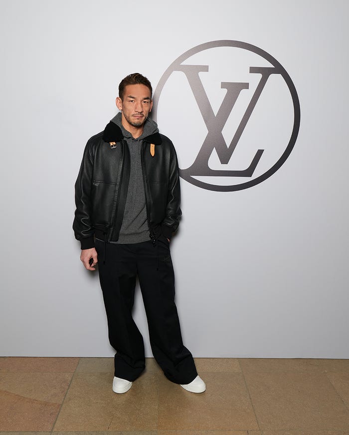 中田英寿 (C)LOUIS VUITTON
