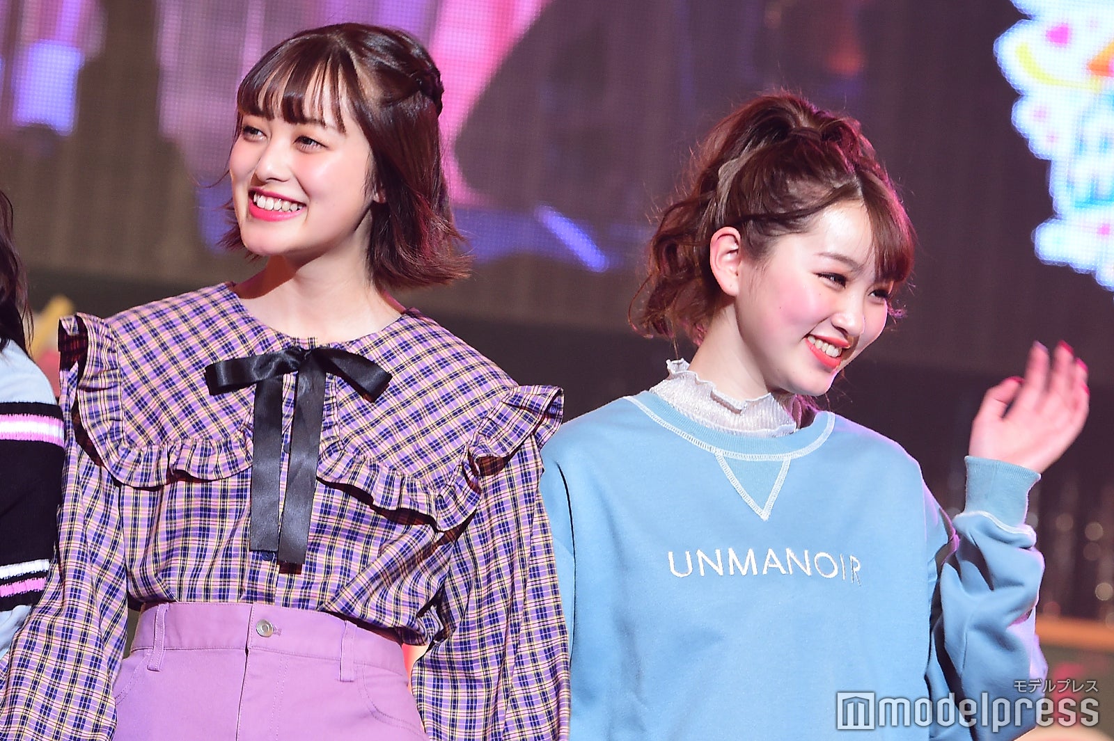 福山絢水（あやみん）、平野夢来（ゆぴぴ）（C）モデルプレス