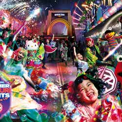 ユニバーサル・サマー・マツリ・ナイト ~ネオン・グロウアップ~/画像提供:ユニバーサル・スタジオ・ジャパン