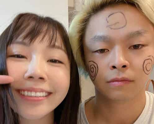 YouTuber夫婦“しばなん”、結婚7年目突入 記念日2ショット披露