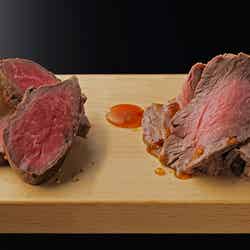 「Vivre Ensemble produi OGINO」北海道産 旭髙砂牛のステーキ&ローストビーフ/画像提供:AATJ