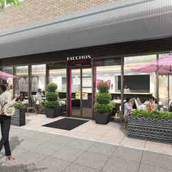 フォション ル・カフェ エントランス イメージ/画像提供:フォション