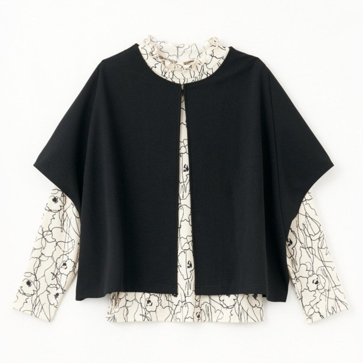 しまむらのプルオーバー＆ポンチョベスト（as-ideal）