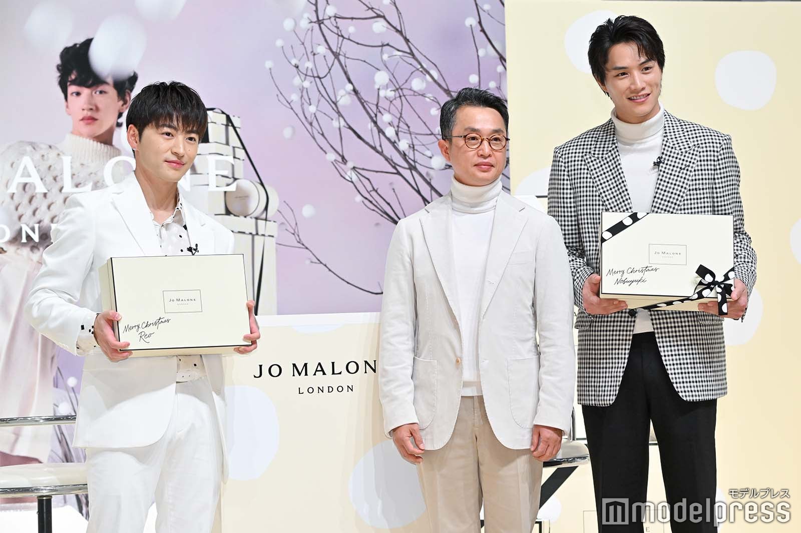 佐野玲於、鈴木伸之（C）モデルプレス