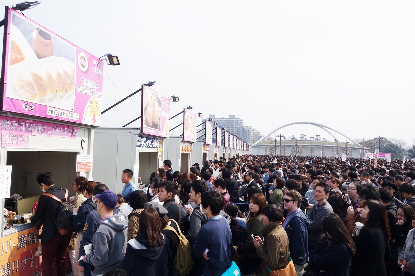 「餃子フェス TOKYO 2017」開催の様子／画像提供：餃子フェス実行委員会