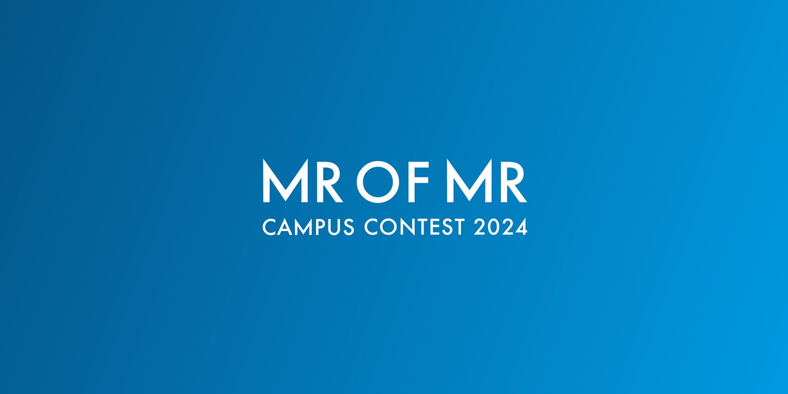 「MR OF MR CAMPUS CONTEST 2024」（提供写真）