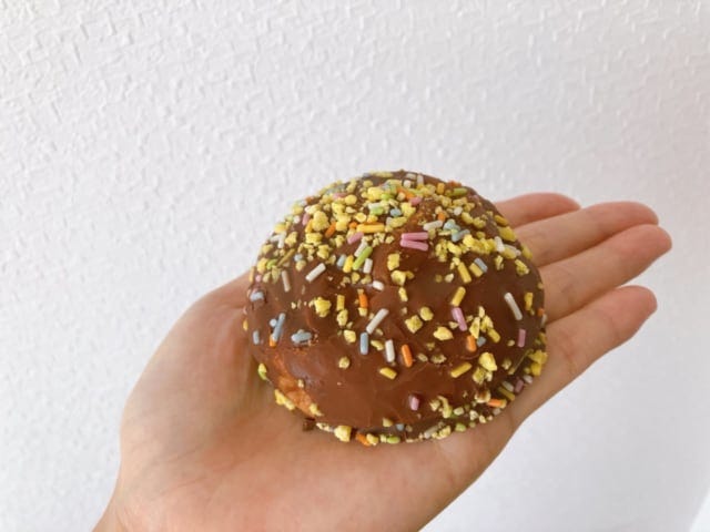 もっちり食感の生地。