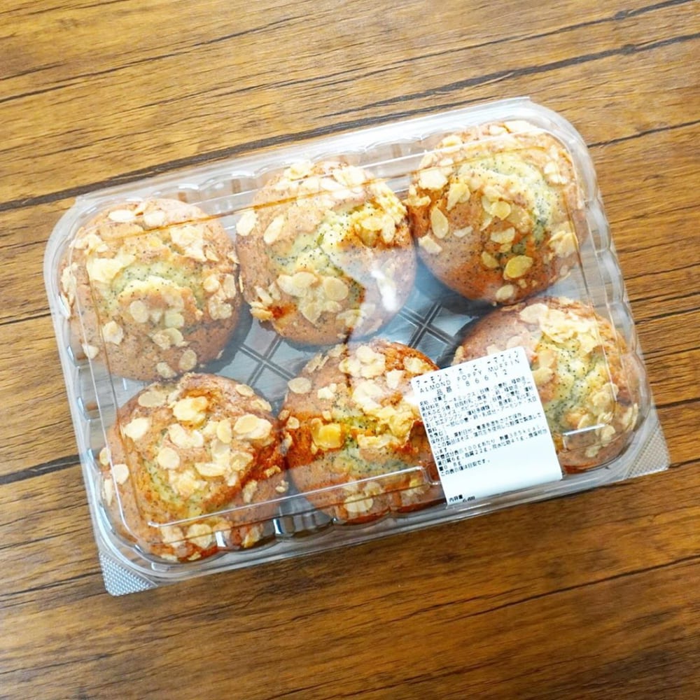 ミックス&マッチマフィンアーモンドポピー