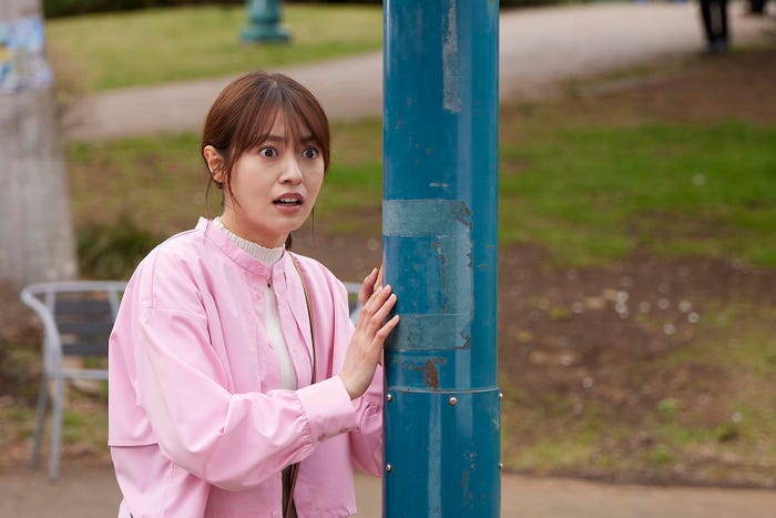 田辺桃子「お迎え渋谷くん」第8話より(C)カンテレ