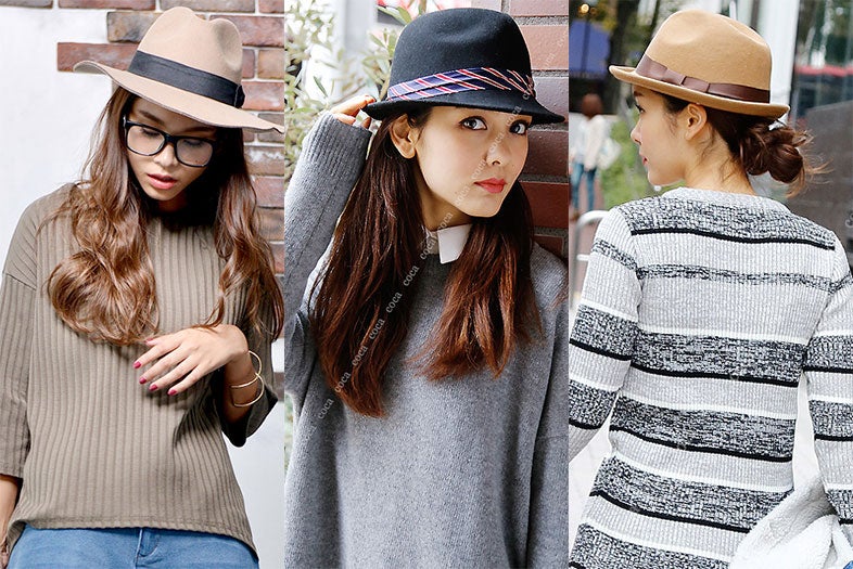 秋冬ファッションは「フェルトハット」で差がつく！