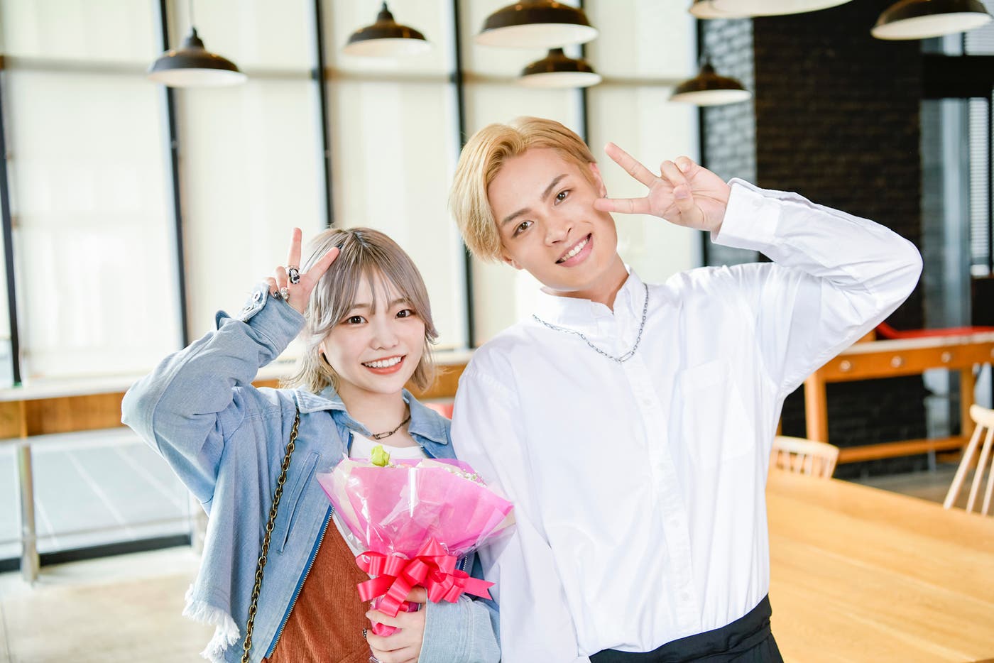 (左から)ふてこ、SEIICHI(提供写真)