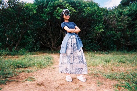 1st写真集『ネコソガレ』(太田出版、6月14日発売）オフショット／芳根京子公式ブログ（Ameba）より（提供画像）