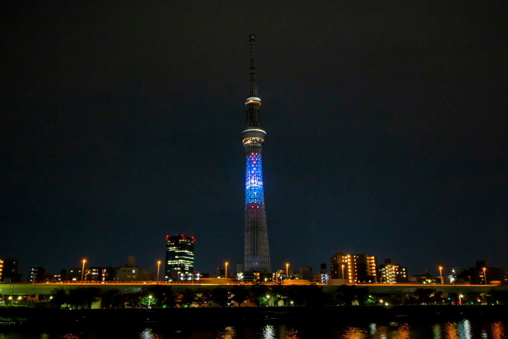 「スターマイン」をイメージした演出（C）TOKYO-SKYTREE