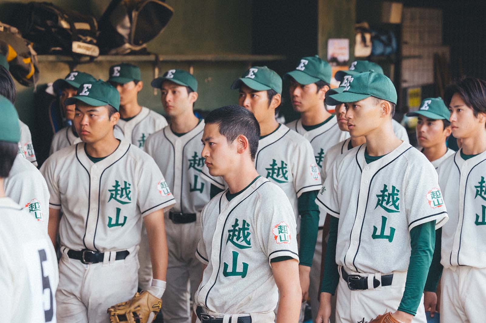 （左から）青山俊雄、小林虎之介、中山翔貴「下剋上球児」第9話より（C）TBSスパークル／TBS 撮影：ENO