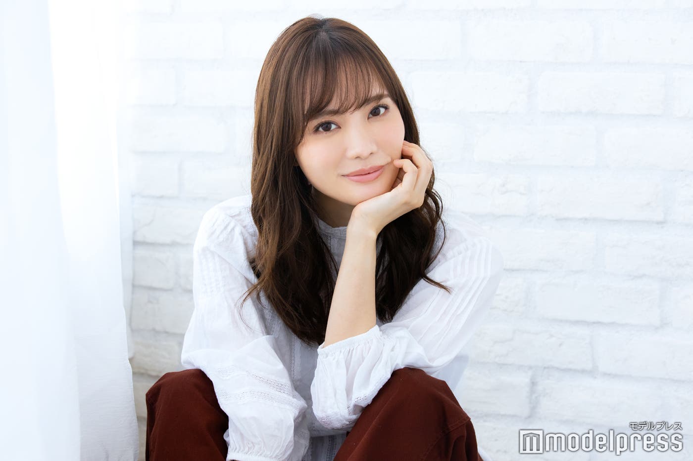 血色感プラスで、ふんわりと愛らしい美肌へ(C)モデルプレス