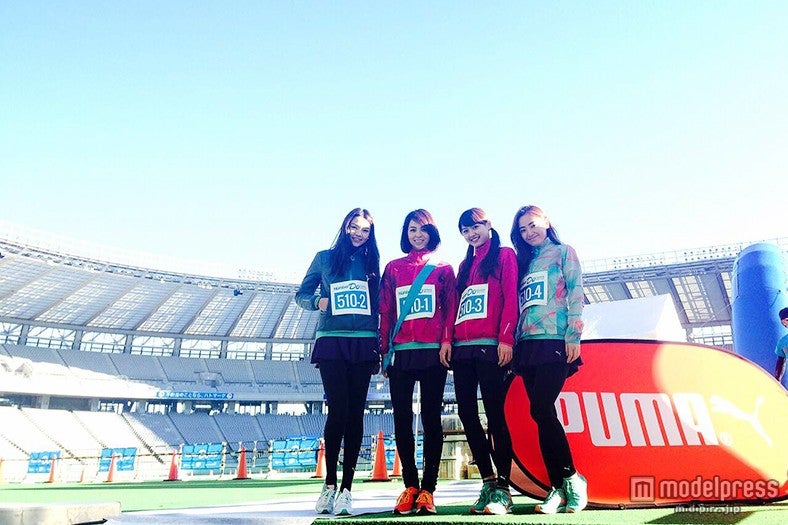 （左から）高原愛、鈴木サチ、松元絵里花、夏美（斎藤夏美）