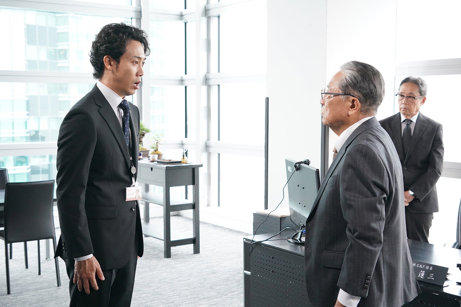 大泉洋、伊東四朗／「ハケンの品格」第6話より（C）日本テレビ