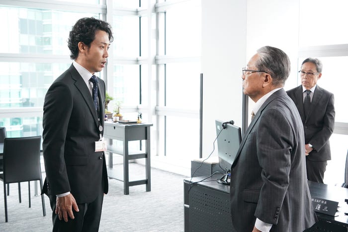 大泉洋、伊東四朗/「ハケンの品格」第6話より(C)日本テレビ