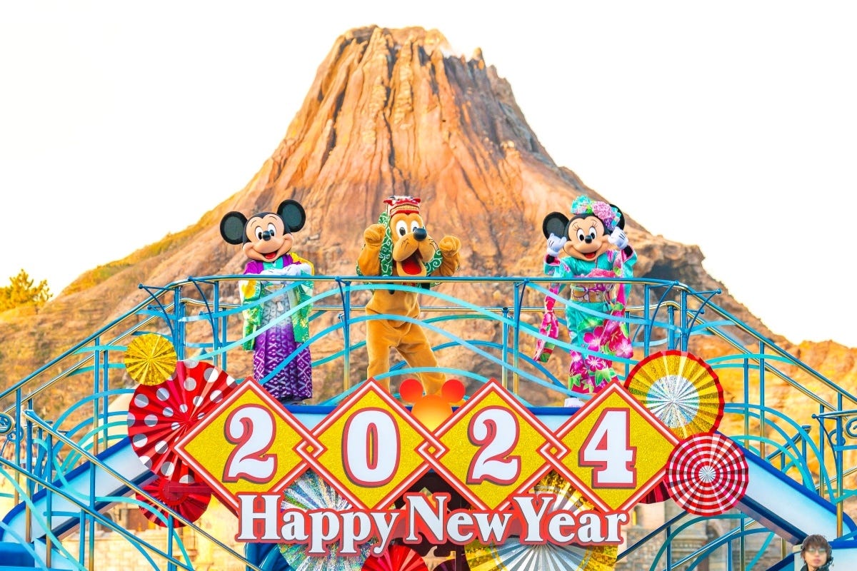 ⑫東京ディズニーシー お正月