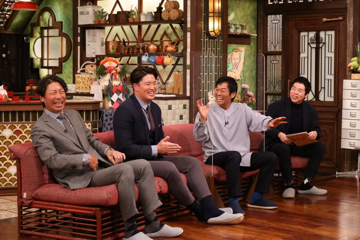 高津臣吾、村上宗隆、明石家さんま、今田耕司(C)カンテレ・フジテレビ