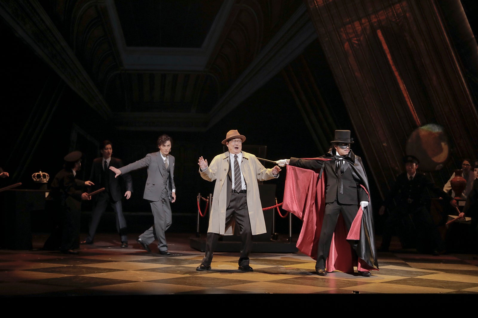 「怪人と探偵」フォトコールより（提供写真 撮影：岡千里）