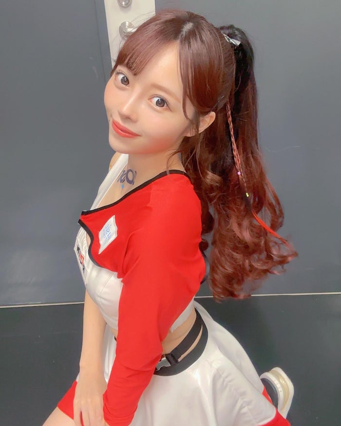 「RIZINガール」元STU48メンバー、現在の体重公開「小学生ぶりにこんにちは」