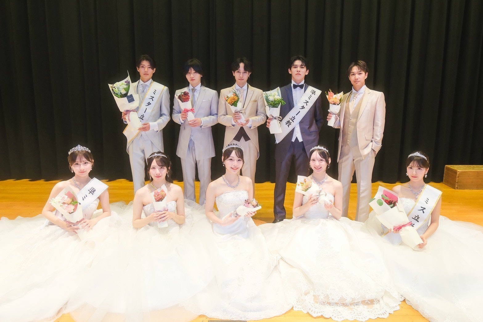 「ミス・ミスター立教2025」ファイナリスト（提供写真）