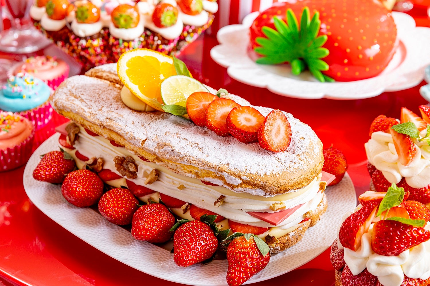 ストロベリー“グルービー”ダイナー／画像提供：ヒルトン東京