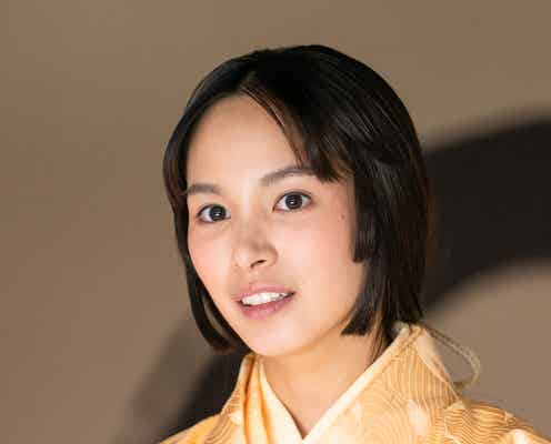 関水渚、艶やかな着物姿「どうする家康」お田鶴の扮装写真公開