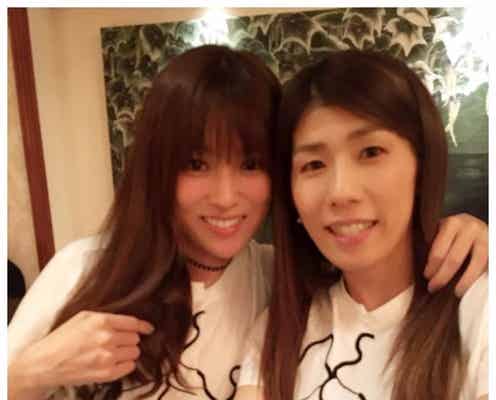 深田恭子&吉田沙保里、“双子コーデ”再び
