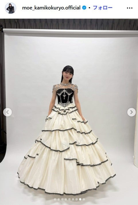 上國料萌衣公式Instagramより