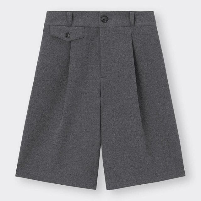 起毛ハーフパンツ GUのおすすめ最旬パンツ
