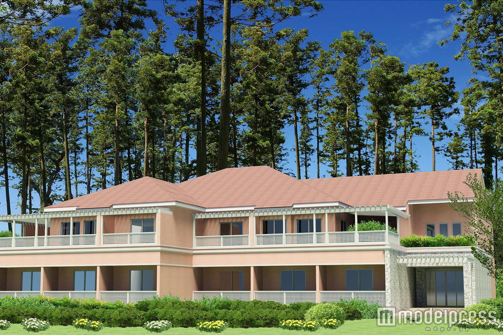 新客室パース画像（2016年7月完成予定）／画像提供：ユニマットプレシャス