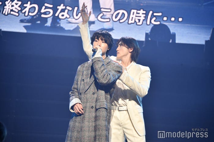 桜田通、植原卓也/「ハンサムライブ2022」ゲネプロ取材会(C)モデルプレス