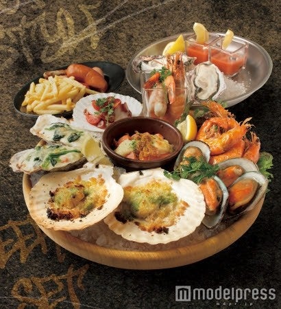 ビアテラスセット第1弾／飲み放題付き～アメリカンスタイル～／画像提供：ゼネラル・オイスター