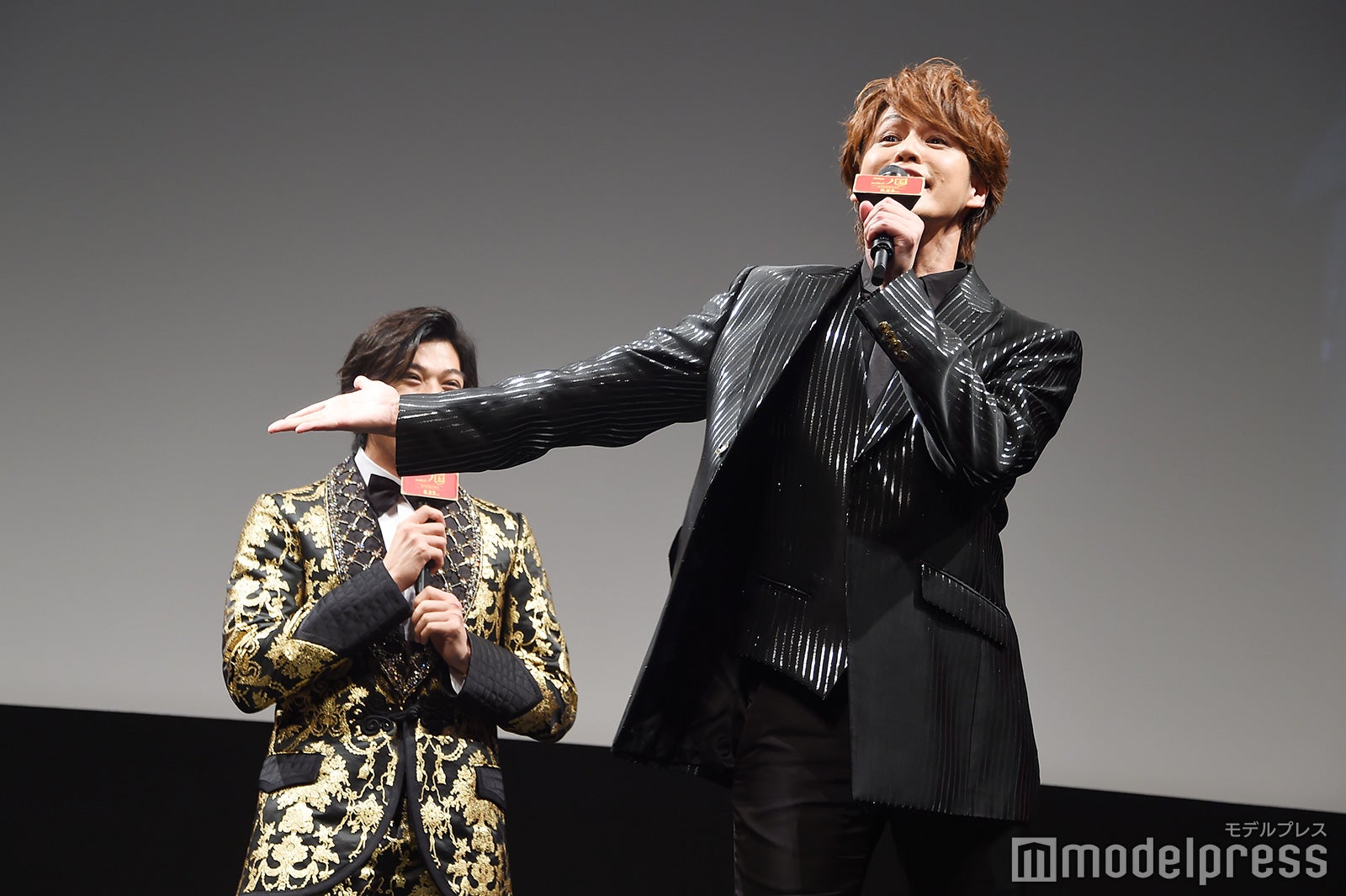 新田真剣佑との初対面の様子を再現する宮野真守「太一！」 （C）モデルプレス