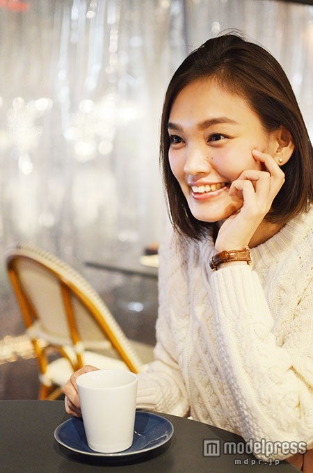 自然に「わたしらしく」お仕事をしたいと語る阿部さん