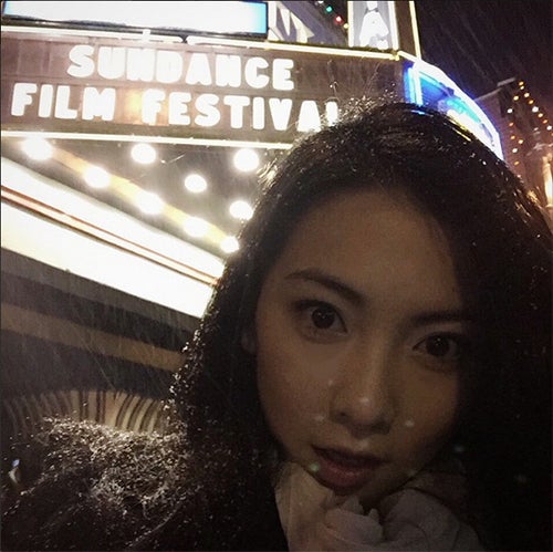 知英Instagramより