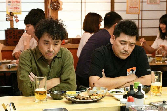ムロツヨシ、富澤たけし/「大恋愛~僕を忘れる君と」最終話より(C)TBS