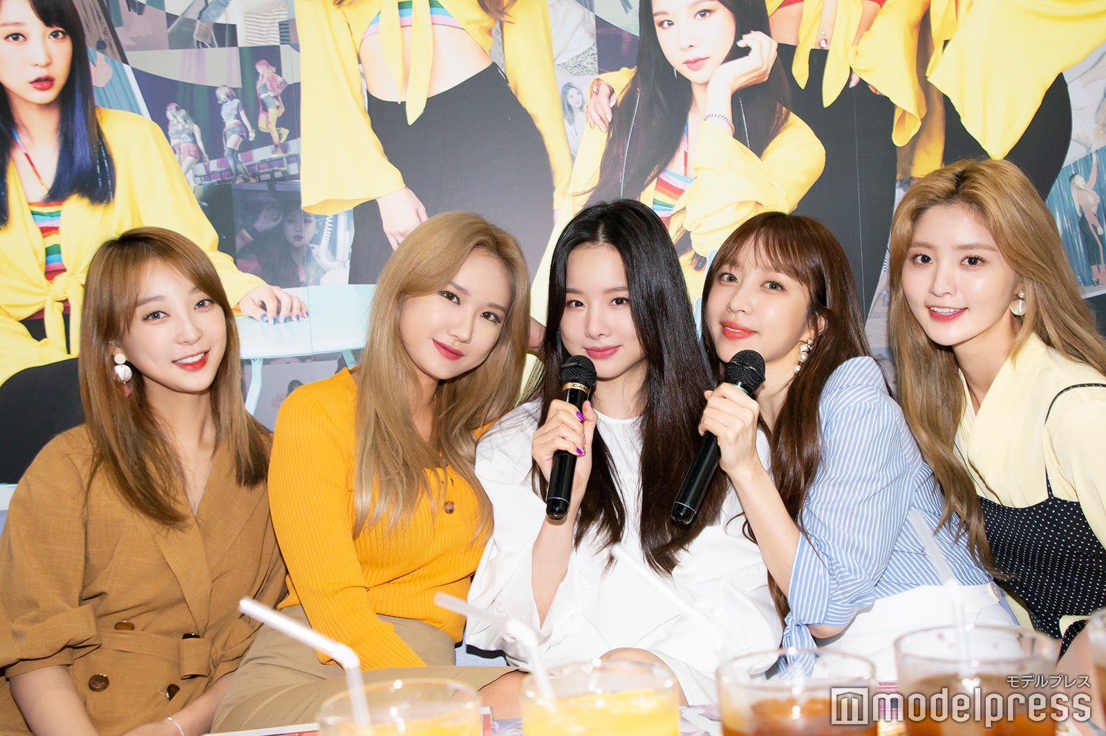 EXID（左から、ヘリン、LE、ソルジ、ハニ、ジョンファ）（C）モデルプレス