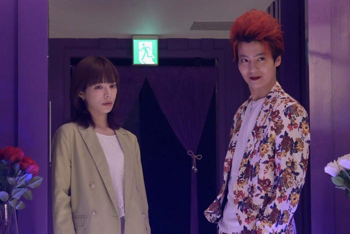 桜井ユキ、西山潤「ホスト相続しちゃいました」第9話より(C)カンテレ