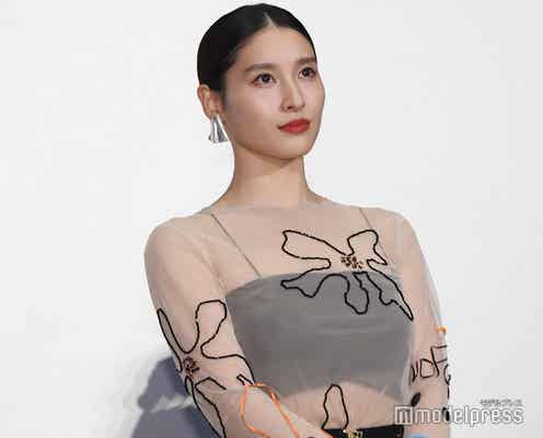土屋太鳳、シースルードレスで美スタイル披露 主演映画ヒットで「俳優としてこんなに嬉しいことはない」<マッチング>