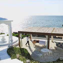 「プリシアリゾートヨロン」の海を望むスパ