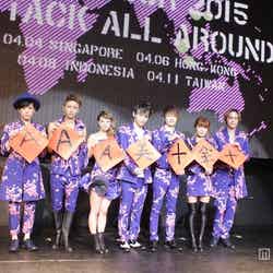 初のアジアツアー「AAA ASIA TOUR 2015-ATTACK ALL AROUND- Supported by KOJI」より（画像提供：avex）