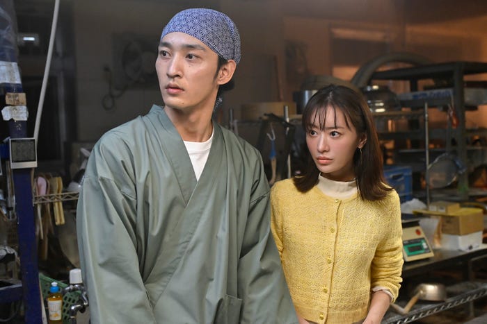 上杉柊平、松本まりか「ミス・ターゲット」第2話より(C)ABCテレビ