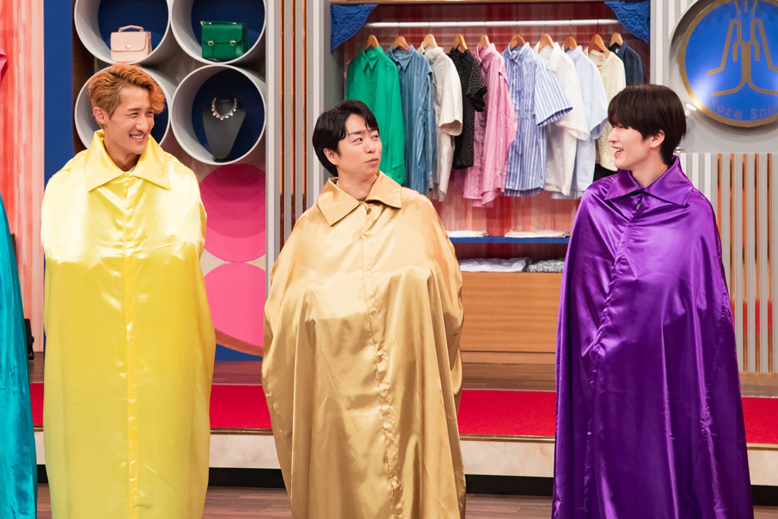 岩本照、櫻井翔、深澤辰哉（C）TBS