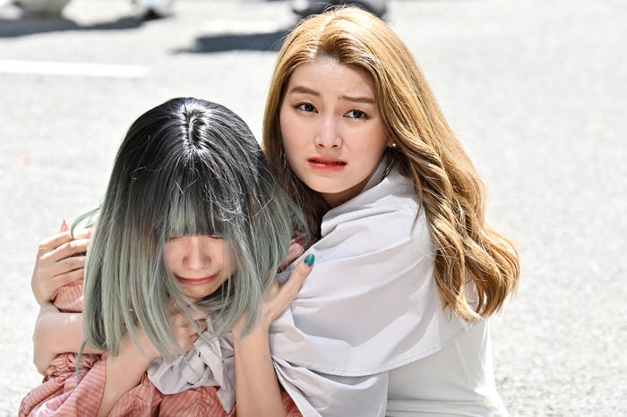 あかせあかり、上野鈴華「リブート」第7話(C)TBS