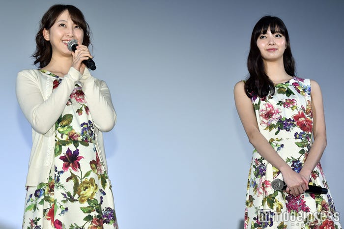 松井玲奈、新川優愛(C)モデルプレス