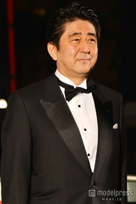 安倍晋三元首相(C)モデルプレス